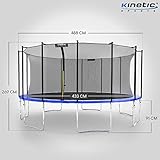 Kinetic Sports Outdoor Gartentrampolin 488 cm - 6
