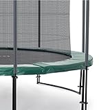 Ampel 24 Deluxe Outdoor Trampolin 430 cm grün – Komplettset mit innenliegendem Netz - 6
