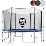 Monzana Gartentrampolin  Ø 426 cm | Komplettset - 7