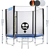 Monzana Trampolin | Ø 183 cm | Komplettset Kindertrampolin - 4